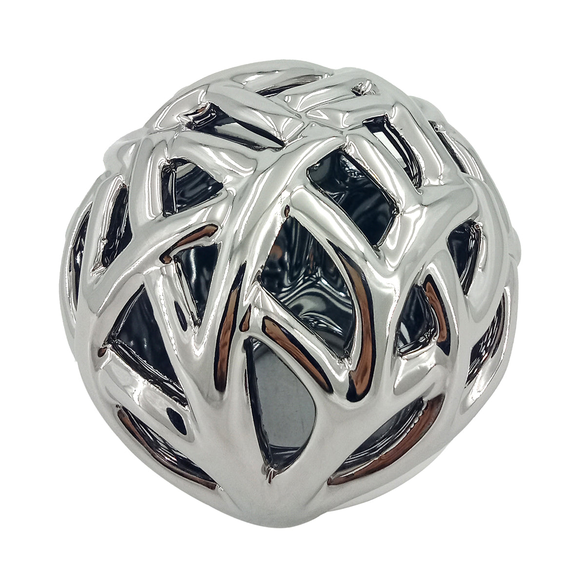 Signes Grimalt By SIGRIS - Bola decorativa Gris de Resina | Bola de  Decoración Bola Decorativa Bolas Decorativas De Centro De Mesa 8x8x8cm