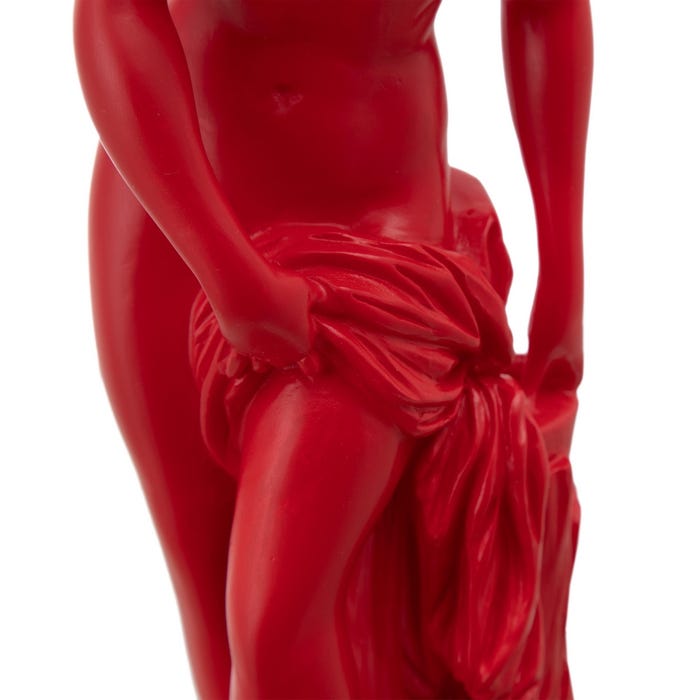 Figura Mujer Resina Decoración 12,50 X 10 X 29,50 Cm