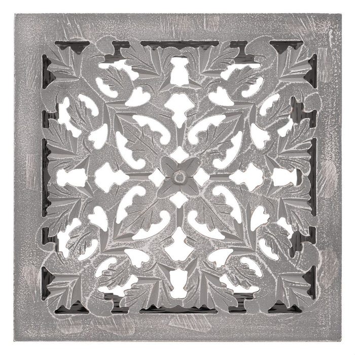 S/2 Mesa Auxiliar Gris Dm Salón 45 X 45 X 47 Cm