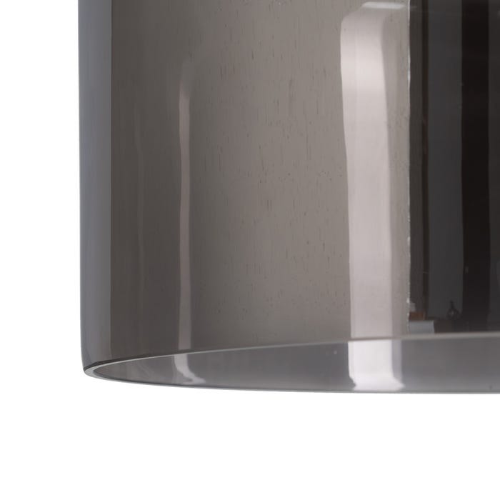 Lámpara Techo Gris Cristal Iluminación 40 X 40 X 120 Cm