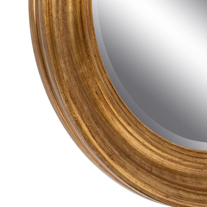 Espejo Oro Viejo Cristal-Madera 53 X 3,50 X 53 Cm