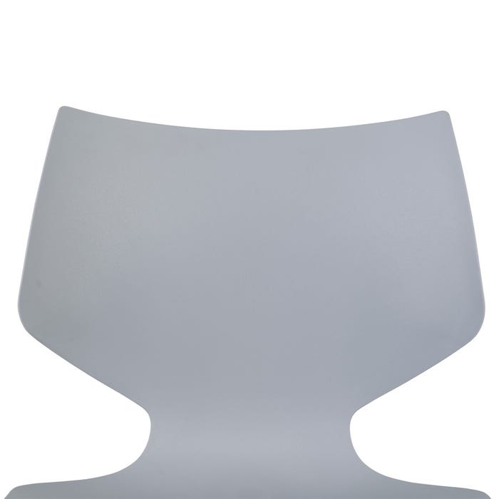 Silla Gris Pp Salón 43 X 42 X 79 Cm