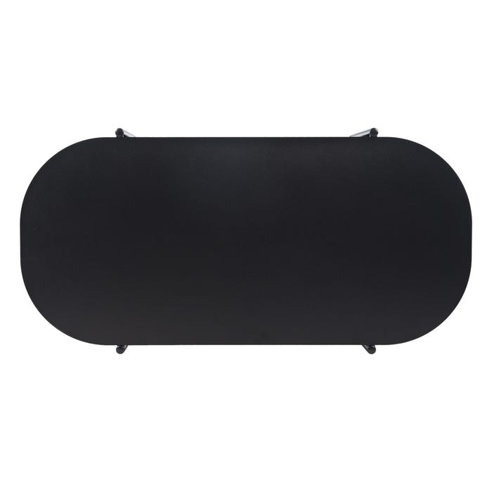 Mesa Centro Negro Acero 100 X 46 X 45 Cm