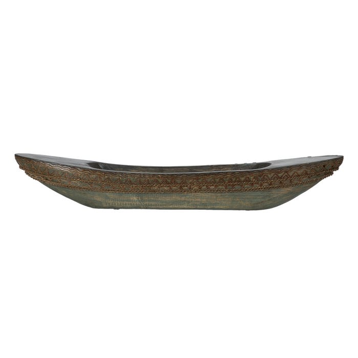 Centro Mesa Madera-Fibra Natural 98 X 14 X 16 Cm