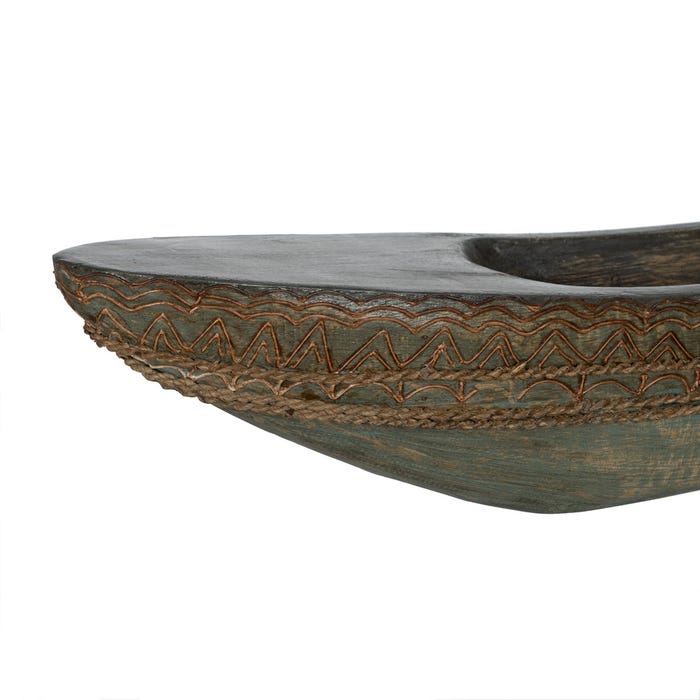 Centro Mesa Madera-Fibra Natural 98 X 14 X 16 Cm