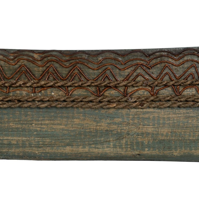 Centro Mesa Madera-Fibra Natural 98 X 14 X 16 Cm
