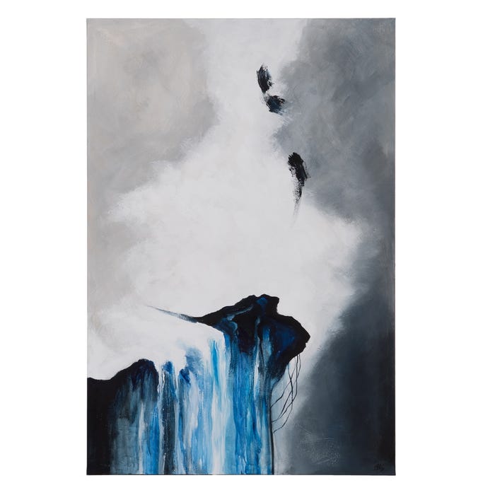 Pintura Abstracto Lienzo Decoración 100 X 150 Cm