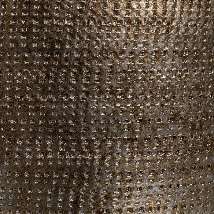 Macetero Metalizado Cerámica Decoración 40 X 40 X 37 Cm