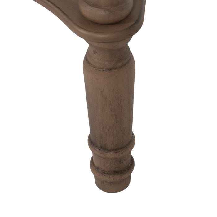 Mesita Auxiliar Marrón Dm-Madera 40 X 40 X 66 Cm