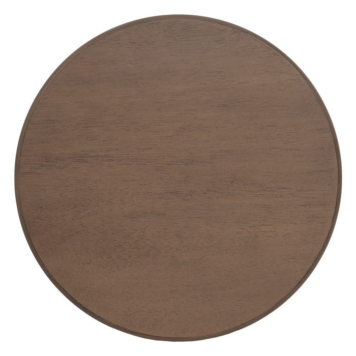 Mesita Auxiliar Marrón Dm-Madera 40 X 40 X 66 Cm