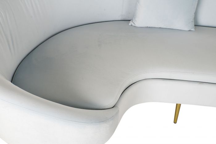 Sofa Poliester Metal 210X120X84 2 Cojines