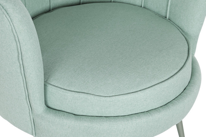 Sillon Poliester Metal 80X75X86 Verde Jade