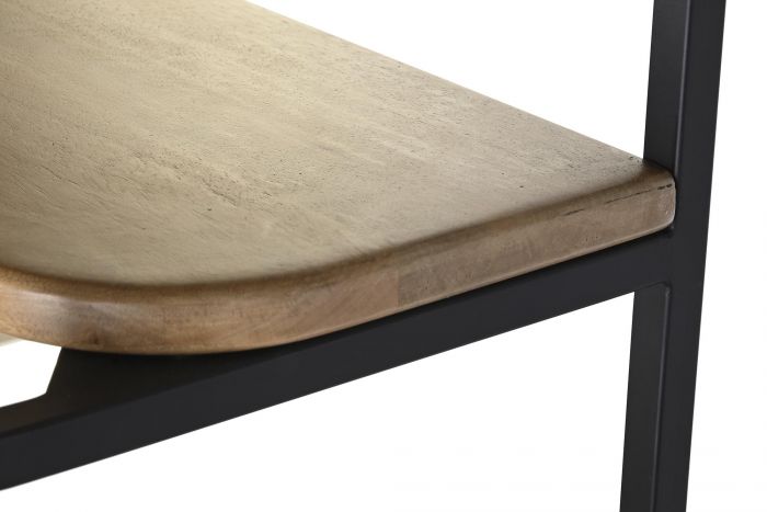 Estanteria Mango Metal 150X40X181 Negro